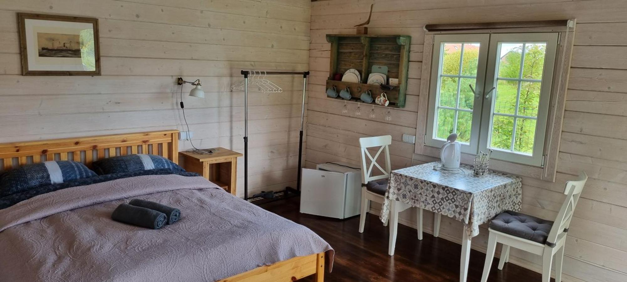 Campsite 37A - Wooden Cabins Karklė エクステリア 写真